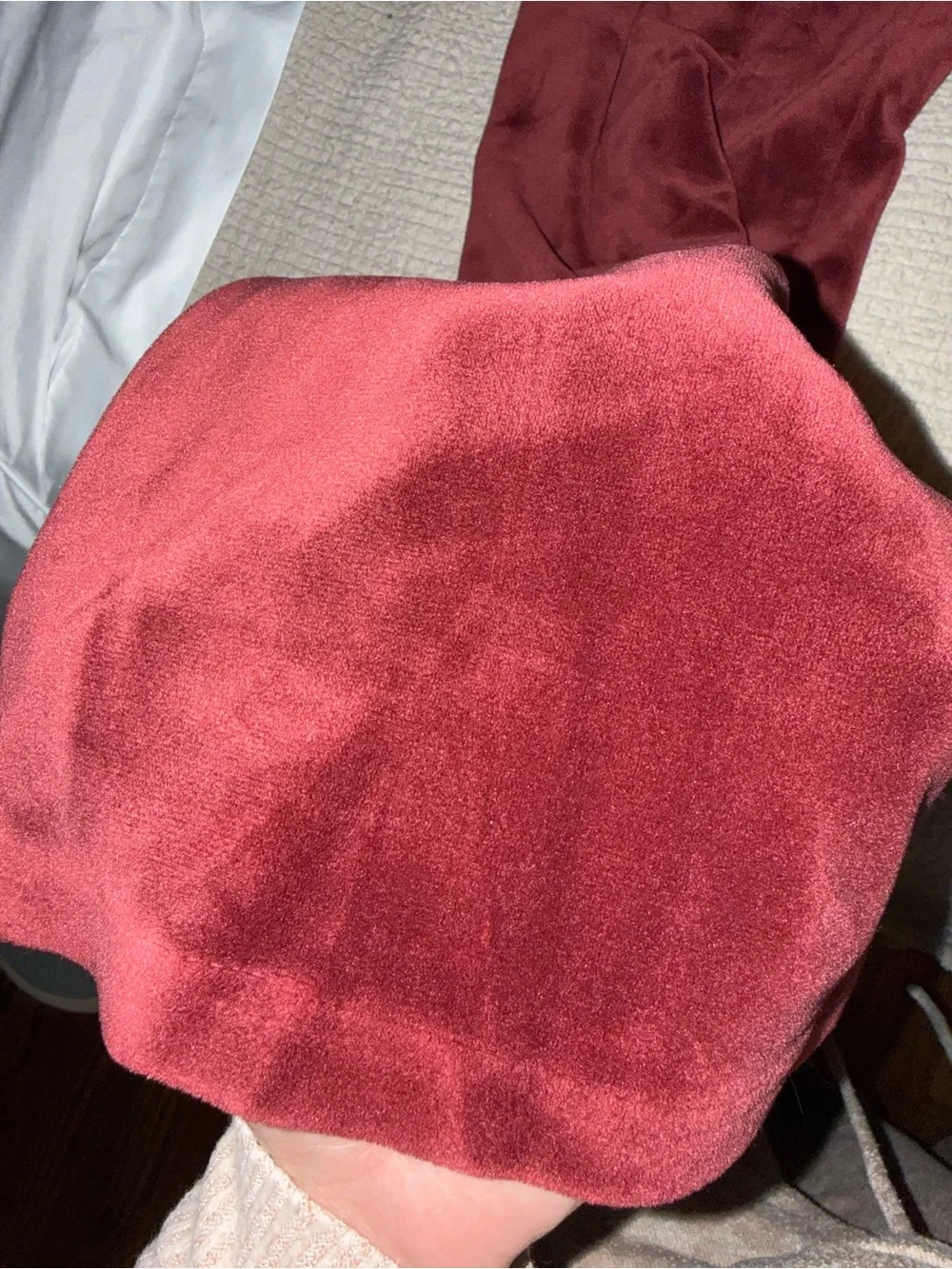N/A soft burgundy